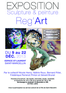 Affiche expo reg'art