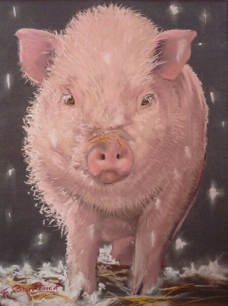 Charlie (pastel sur pastelmat 30x40)