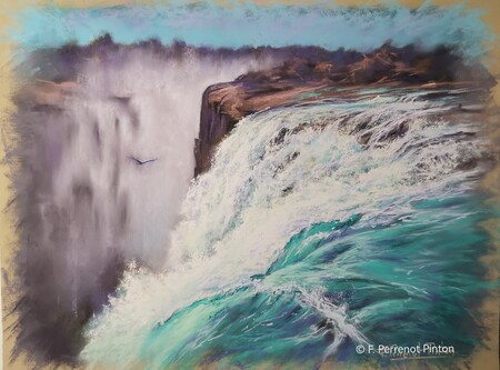 Chute libre 30x40 cm photo pixabay