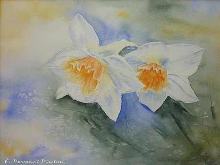 Les jonquilles (36.5 x 28)