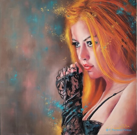 Miriela 40x40 cm sur pastelmat photo pixabay