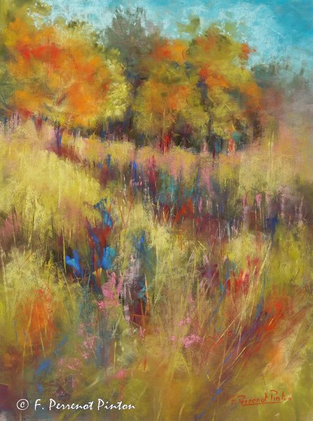 " Valdr&ocirc;me I " Pastel 40 x 50 cm
