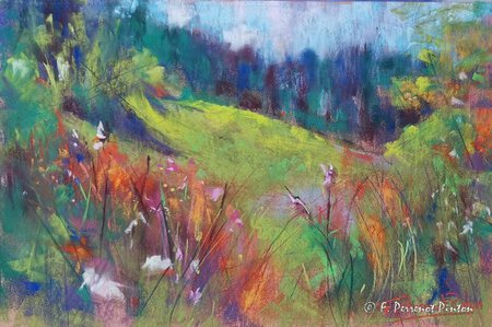 " Vers Valdr&ocirc;me" 30 x 20 cm